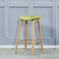 Iron Scandinavian Style Counter Stools Backless Bar Stools with Bucket Seat Green 1 Piece Clearhalo 'Bar Furniture' 'Bar Stools' 'bar_stools' 'furn' 'furn_bar_stools' 'furniture_bar_stools' 'Kitchen & Dining Furniture' 'kitchen&dining_furn' 'kitchen' 'kitchen_furn' Furniture' 4400653