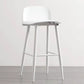 Scandinavian Style Bar-stool with Square Seat Counter Stool for Restaurant Bar White 1 Piece Clearhalo 'Bar Furniture' 'Bar Stools' 'bar_stools' 'furn' 'furn_bar_stools' 'furniture_bar_stools' 'Kitchen & Dining Furniture' 'kitchen&dining_furn' 'kitchen' 'kitchen_furn' Furniture' 4400694