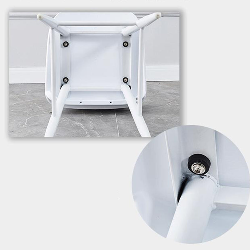 Scandinavian Style Bar-stool with Square Seat Counter Stool for Restaurant Bar Clearhalo 'Bar Furniture' 'Bar Stools' 'bar_stools' 'furn' 'furn_bar_stools' 'furniture_bar_stools' 'Kitchen & Dining Furniture' 'kitchen&dining_furn' 'kitchen' 'kitchen_furn' Furniture' 4400708