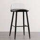 Scandinavian Style Bar-stool with Square Seat Counter Stool for Restaurant Bar Black Clear 1 Piece Clearhalo 'Bar Furniture' 'Bar Stools' 'bar_stools' 'furn' 'furn_bar_stools' 'furniture_bar_stools' 'Kitchen & Dining Furniture' 'kitchen&dining_furn' 'kitchen' 'kitchen_furn' Furniture' 4400723