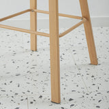 Scandinavian Style Bar-stool with Metal Legs Counter Stool for Kitchen Bar Clearhalo 'Bar Furniture' 'Bar Stools' 'bar_stools' 'furn' 'furn_bar_stools' 'furniture_bar_stools' 'Kitchen & Dining Furniture' 'kitchen&dining_furn' 'kitchen' 'kitchen_furn' Furniture' 4400746