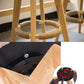 Modern Counter Bar Stool Armless Leather Bar Stool with Footrest and Swivel, Wood Base Clearhalo 'Bar Furniture' 'Bar Stools' 'bar_stools' 'furn' 'furn_bar_stools' 'furniture_bar_stools' 'Kitchen & Dining Furniture' 'kitchen&dining_furn' 'kitchen' 'kitchen_furn' Furniture' 4400905