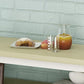 40-inch Height Bar Table Industrial Style Double-deck Wood Top Bar Table, Only Table Clearhalo 'Bar Furniture' 'Bar Tables' 'bar_tables' 'furn' 'furn_bar_tables' 'Furniture' 'furniture_bar_tables' 'Kitchen & Dining Furniture' 4401362