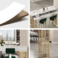 Nordic Style Storage Bar Table Stone Top Pub Table with 2 Drawers, Only Table Clearhalo 'Bar Furniture' 'Bar Tables' 'bar_tables' 'furn' 'furn_bar_tables' 'Furniture' 'furniture_bar_tables' 'Kitchen & Dining Furniture' 4401436