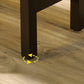 Brown Wood Top Counter Table Metal Black Legs Industrial Bar Table for Restaurant Clearhalo 'Bar Furniture' 'Bar Tables' 'bar_tables' 'furn' 'furn_bar_tables' 'Furniture' 'furniture_bar_tables' 'Kitchen & Dining Furniture' 4401470