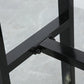 Industrial 41.3"H Bar Table Faux Marble Rectangle Top Bistro Table with Footrest Clearhalo 'Bar Furniture' 'Bar Tables' 'bar_tables' 'furn' 'furn_bar_tables' 'Furniture' 'furniture_bar_tables' 'Kitchen & Dining Furniture' 4401605