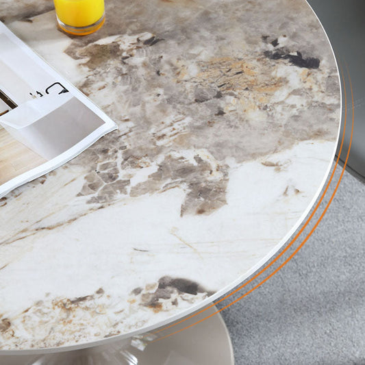 Modern 1/2/3/4 Pieces Dining Set Round White Dining Table Set for Home Use Clearhalo 'Dining Room Sets' 'Dining Tables & Seating' 'dining_room_set' 'furn' 'furn_dining_room_set' 'Furniture' 'furniture_dining_room_set' 'Kitchen & Dining Furniture' 'kitchen&dining_furn' 'kitchen' 4413215