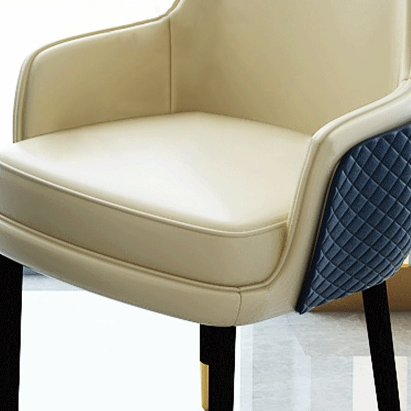 1/2/3/5 Pcs Modern Dining Room Set with Round Table and Leather Chairs Dining Set Clearhalo 'Dining Room Sets' 'Dining Tables & Seating' 'dining_room_set' 'Furniture' 'furniture_dining_room_set' 'Kitchen & Dining Furniture' 'kitchen&dining_furn' 'kitchen' 4413234