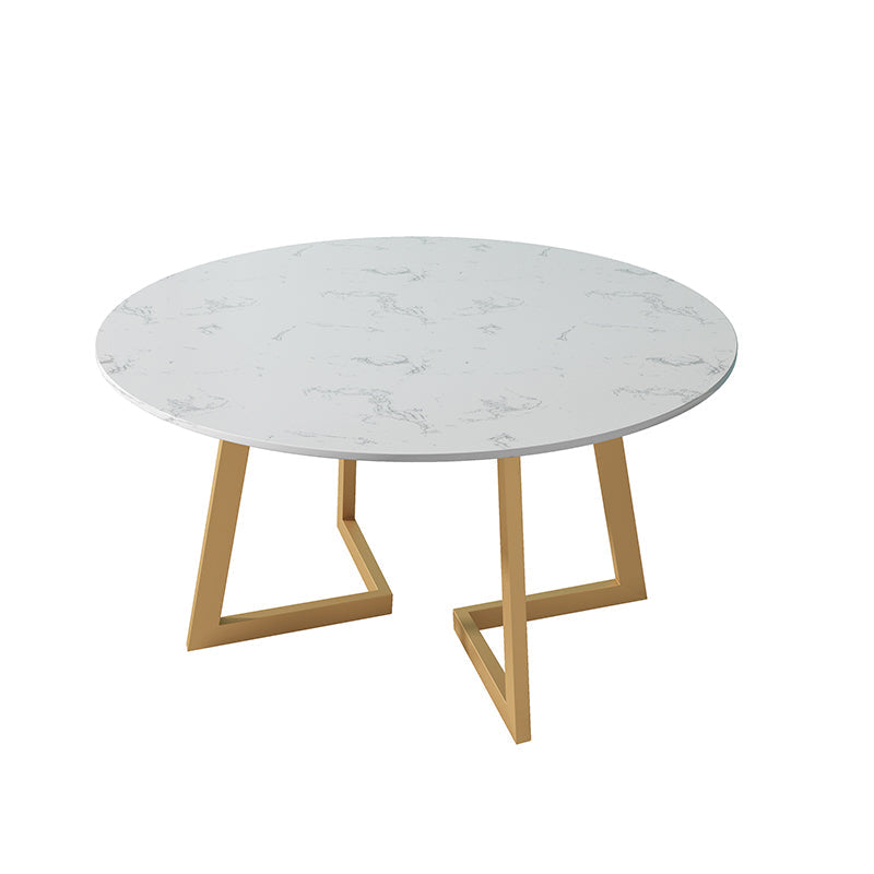 1/4/5/7 Pcs Metal Glam Dining Room Set with Round Table and Chairs Dining Set Clearhalo 'Dining Room Sets' 'Dining Tables & Seating' 'dining_room_set' 'furn' 'furn_dining_room_set' 'Furniture' 'furniture_dining_room_set' 'Kitchen & Dining Furniture' 'kitchen&dining_furn' 'kitchen' 4413286