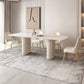 Nordic 1/4/5/7 Pieces Dining Set Rectangle Stone Table and White Chairs Dining Set Clearhalo 'Dining Room Sets' 'Dining Tables & Seating' 'dining_room_set' 'furn' 'furn_dining_room_set' 'Furniture' 'furniture_dining_room_set' 'Kitchen & Dining Furniture' 'kitchen&dining_furn' 'kitchen' 4413299