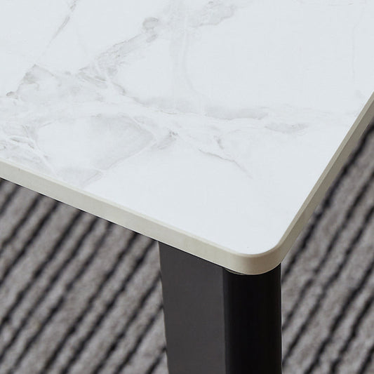 1/3/4/5/7 Pcs Metal Modern Dining Room Set with Rectangle Table and Chairs Dining Set Clearhalo 'Dining Room Sets' 'Dining Tables & Seating' 'dining_room_set' 'furn' 'furn_dining_room_set' 'Furniture' 'furniture_dining_room_set' 'Kitchen & Dining Furniture' 'kitchen&dining_furn' 'kitchen' 4413327