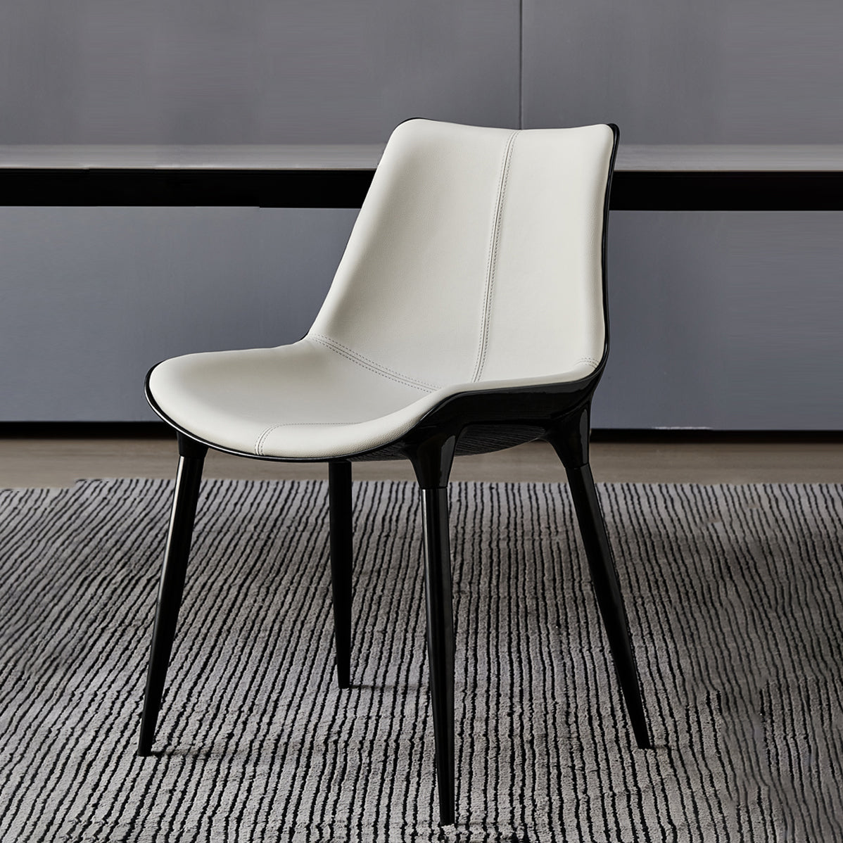 1/3/4/5/7 Pcs Metal Modern Dining Room Set with Rectangle Table and Chairs Dining Set Clearhalo 'Dining Room Sets' 'Dining Tables & Seating' 'dining_room_set' 'furn' 'furn_dining_room_set' 'Furniture' 'furniture_dining_room_set' 'Kitchen & Dining Furniture' 'kitchen&dining_furn' 'kitchen' 4413331