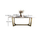 Luxury 1/2/5/6/7 Pieces Dining Set with Stone Rectangle Table and Chairs Dinette Set Clearhalo 'Dining Room Sets' 'Dining Tables & Seating' 'dining_room_set' 'furn' 'furn_dining_room_set' 'Furniture' 'furniture_dining_room_set' 'Kitchen & Dining Furniture' 'kitchen&dining_furn' 'kitchen' 4413405