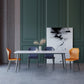 Modern 1/2/5/7 Pieces Dining Set Rectangle Dining Room Table Set 5 Pieces: Table, 4 Chairs Clearhalo 'Dining Room Sets' 'Dining Tables & Seating' 'dining_room_set' 'furn' 'furn_dining_room_set' 'Furniture' 'furniture_dining_room_set' 'Kitchen & Dining Furniture' 'kitchen&dining_furn' 'kitchen' 4413411