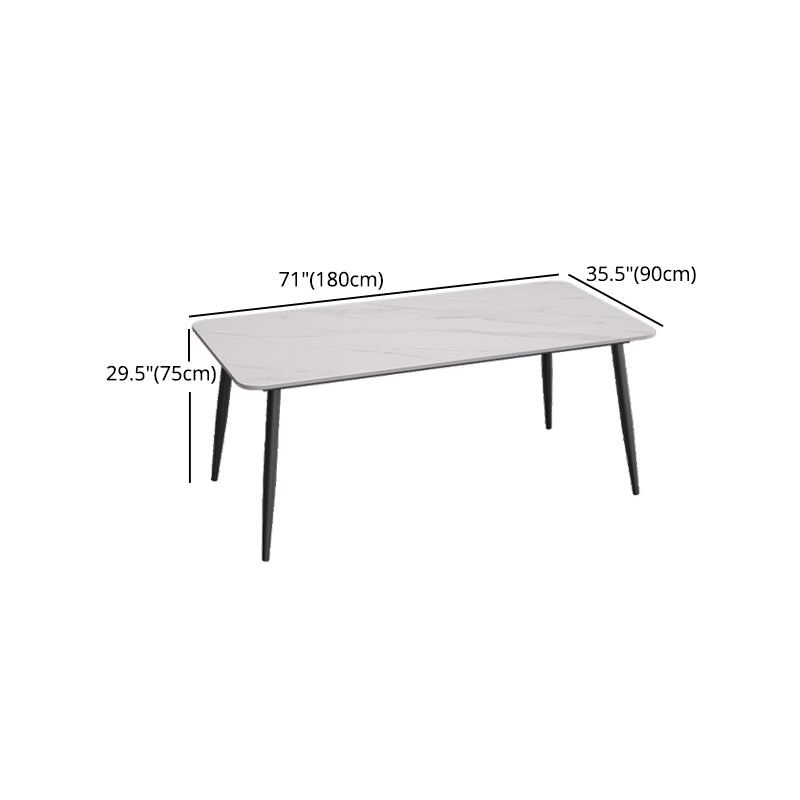 Modern 1/2/5/7 Pieces Dining Set Rectangle Dining Room Table Set Clearhalo 'Dining Room Sets' 'Dining Tables & Seating' 'dining_room_set' 'furn' 'furn_dining_room_set' 'Furniture' 'furniture_dining_room_set' 'Kitchen & Dining Furniture' 'kitchen&dining_furn' 'kitchen' 4413423