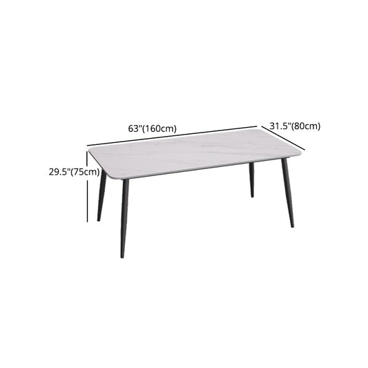 Modern 1/2/5/7 Pieces Dining Set Rectangle Dining Room Table Set Clearhalo 'Dining Room Sets' 'Dining Tables & Seating' 'dining_room_set' 'furn' 'furn_dining_room_set' 'Furniture' 'furniture_dining_room_set' 'Kitchen & Dining Furniture' 'kitchen&dining_furn' 'kitchen' 4413424