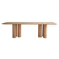 Rectangle Simplicity Dining Table Solid Wood Fixed Table for Kitchen Without Chairs Clearhalo ' dining_table' 'Dining Tables & Seating' 'Dining Tables' 'furn' 'furn_dining_table' 'Furniture' 'furniture_dining_table' 'Kitchen & Dining Furniture' 'kitchen&dining_furn' 'kitchen' 'kitchen_dining_table' 4413519