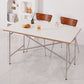 Modern Wood Rectangle Dining Table Standard Kitchen Dining Table with 4 Legs White 70.9"L x 31.5"W x 29.5"H Without Chairs Clearhalo ' dining_table' 'Dining Tables & Seating' 'Dining Tables' 'furn' 'furn_dining_table' 'Furniture' 'furniture_dining_table' 'Kitchen & Dining Furniture' 'kitchen&dining_furn' 'kitchen' 'kitchen_dining_table' 4413529
