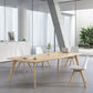 Rectangle Dinette Table Simplicity Style Dining Room Furniture with 4 Legs 70.9"L x 35.4"W x 29.5"H Without Chairs Clearhalo ' dining_table' 'Dining Tables & Seating' 'Dining Tables' 'furn' 'furn_dining_table' 'Furniture' 'furniture_dining_table' 'Kitchen & Dining Furniture' 'kitchen&dining_furn' 'kitchen' 'kitchen_dining_table' 4413542