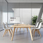 Rectangle Dinette Table Simplicity Style Dining Room Furniture with 4 Legs 94.5"L x 47.2"W x 29.5"H Without Chairs Clearhalo ' dining_table' 'Dining Tables & Seating' 'Dining Tables' 'furn' 'furn_dining_table' 'Furniture' 'furniture_dining_table' 'Kitchen & Dining Furniture' 'kitchen&dining_furn' 'kitchen' 'kitchen_dining_table' 4413545
