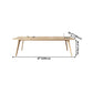 Rectangle Dinette Table Simplicity Style Dining Room Furniture with 4 Legs Clearhalo ' dining_table' 'Dining Tables & Seating' 'Dining Tables' 'furn' 'furn_dining_table' 'Furniture' 'furniture_dining_table' 'Kitchen & Dining Furniture' 'kitchen&dining_furn' 'kitchen' 'kitchen_dining_table' 4413551