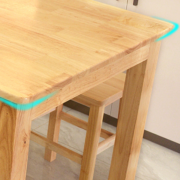 Industrial Solid Wood Dining Table Kitchen Standard Dining Table with 4 Legs Clearhalo ' dining_table' 'Dining Tables & Seating' 'Dining Tables' 'furn' 'furn_dining_table' 'Furniture' 'furniture_dining_table' 'Kitchen & Dining Furniture' 'kitchen&dining_furn' 'kitchen' 'kitchen_dining_table' 4413560