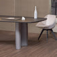 Modern Solid Wood Dining Table for restaurant Rectangle Table with Double Pedestal Clearhalo ' dining_table' 'Dining Tables & Seating' 'Dining Tables' 'furn' 'furn_dining_table' 'Furniture' 'furniture_dining_table' 'Kitchen & Dining Furniture' 'kitchen&dining_furn' 'kitchen' 'kitchen_dining_table' 4413579