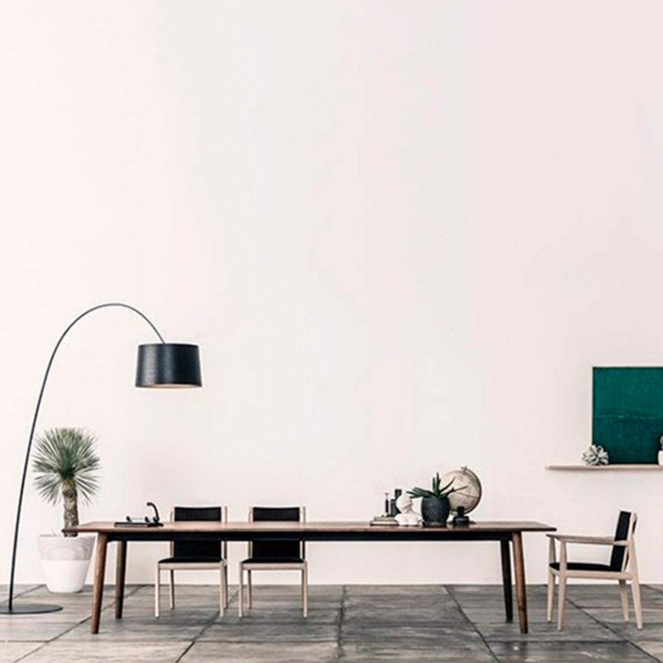 Rectangle Modern Dining Table Solid Wood Fixed Table for Restaurant 86.6"L x 35.4"W x 29.5"H Without Chairs Clearhalo ' dining_table' 'Dining Tables & Seating' 'Dining Tables' 'furn' 'furn_dining_table' 'Furniture' 'furniture_dining_table' 'Kitchen & Dining Furniture' 'kitchen&dining_furn' 'kitchen' 'kitchen_dining_table' 4413591