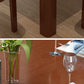 Industrial Square Brown Dining Table Solid Wood Standard Dining Table for Kitchen Clearhalo ' dining_table' 'Dining Tables & Seating' 'Dining Tables' 'furn' 'furn_dining_table' 'Furniture' 'furniture_dining_table' 'Kitchen & Dining Furniture' 'kitchen&dining_furn' 'kitchen' 'kitchen_dining_table' 4413613