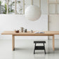 Solid Wood Brown Dining Table Simplicity Double Pedestal Table for Dining Room 70.9"L x 31.5"W x 29.5"H Without Chairs Clearhalo ' dining_table' 'Dining Tables & Seating' 'Dining Tables' 'furn' 'furn_dining_table' 'Furniture' 'furniture_dining_table' 'Kitchen & Dining Furniture' 'kitchen&dining_furn' 'kitchen' 'kitchen_dining_table' 4413618