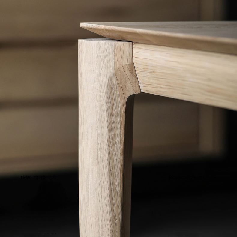 Rectangle Kitchen Dining Table Pine Solid Wood Table Modern with 4 Legs Clearhalo ' dining_table' 'Dining Tables & Seating' 'Dining Tables' 'furn' 'furn_dining_table' 'Furniture' 'furniture_dining_table' 'Kitchen & Dining Furniture' 'kitchen&dining_furn' 'kitchen' 'kitchen_dining_table' 4413693