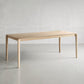 Rectangle Kitchen Dining Table Pine Solid Wood Table Modern with 4 Legs Clearhalo ' dining_table' 'Dining Tables & Seating' 'Dining Tables' 'furn' 'furn_dining_table' 'Furniture' 'furniture_dining_table' 'Kitchen & Dining Furniture' 'kitchen&dining_furn' 'kitchen' 'kitchen_dining_table' 4413695