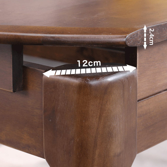 Contemporary Round Extendable Dining Table Solid Wood Standard Dining Table for Kitchen Clearhalo ' dining_table' 'Dining Tables & Seating' 'Dining Tables' 'furn' 'furn_dining_table' 'Furniture' 'furniture_dining_table' 'Kitchen & Dining Furniture' 'kitchen&dining_furn' 'kitchen' 'kitchen_dining_table' 4413711