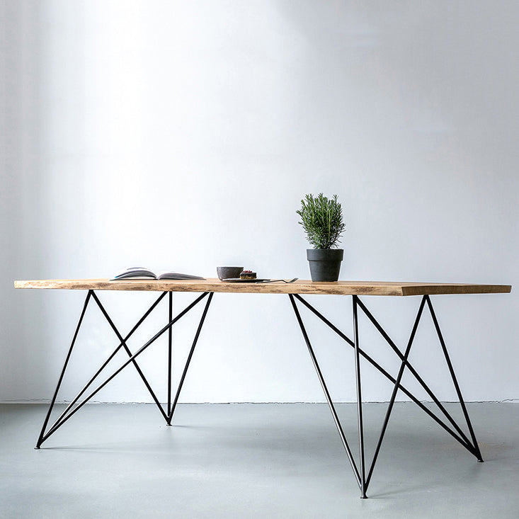 Traditional Luxury Rectangle Furniture Pine Solid Wood Dining Side Table Black 63"L x 27.6"W x 29.5"H Without Chairs Clearhalo ' dining_table' 'Dining Tables & Seating' 'Dining Tables' 'furn' 'furn_dining_table' 'Furniture' 'furniture_dining_table' 'Kitchen & Dining Furniture' 'kitchen&dining_furn' 'kitchen' 'kitchen_dining_table' 4413734