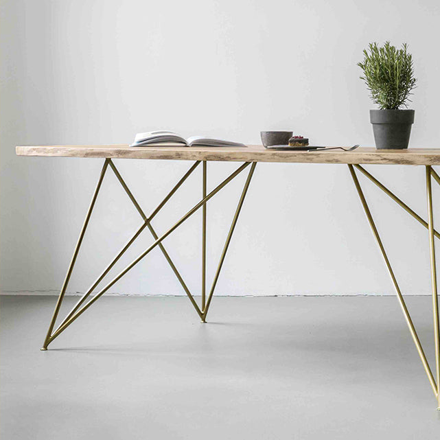 Traditional Luxury Rectangle Furniture Pine Solid Wood Dining Side Table Clearhalo ' dining_table' 'Dining Tables & Seating' 'Dining Tables' 'furn' 'furn_dining_table' 'Furniture' 'furniture_dining_table' 'Kitchen & Dining Furniture' 'kitchen&dining_furn' 'kitchen' 'kitchen_dining_table' 4413739