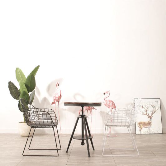 Modern PU Leather Dining Chairs Metal Dining Armchairs for Restaurant Use Clearhalo ' kitchen&dining_furn' 'Dining Chairs' 'Dining Tables & Seating' 'dining_chair' 'furn' 'furn_dining_chair' 'Furniture' 'furniture_dining_chair' 'Kitchen & Dining Furniture' 'kitchen' 4413831