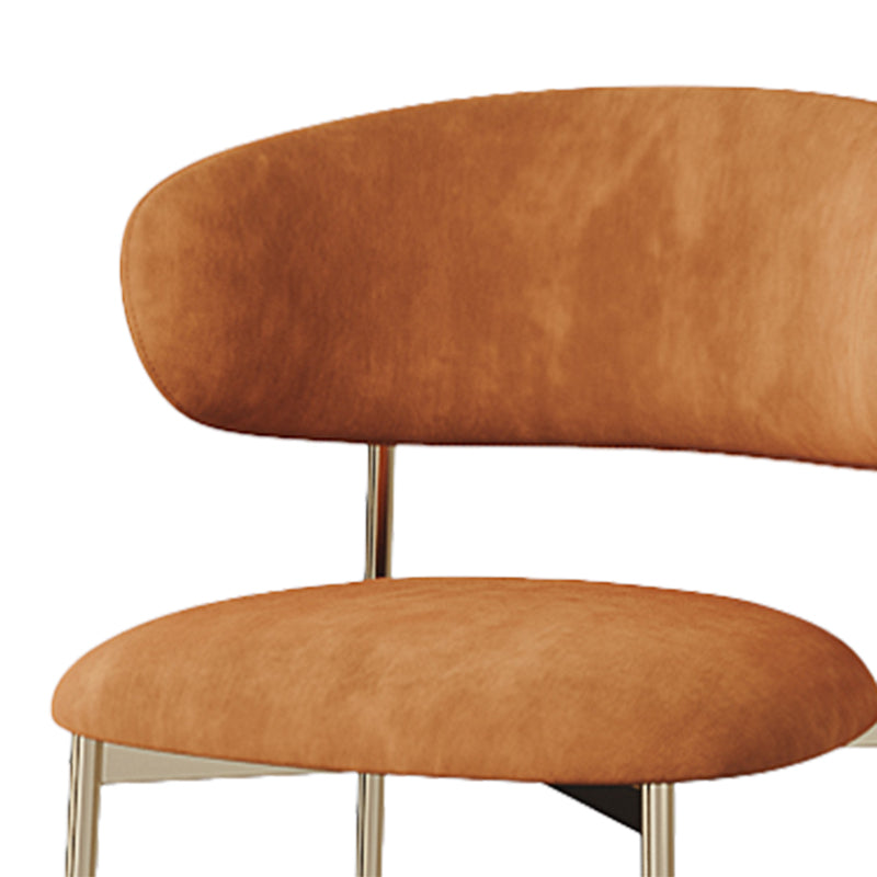 Restaurant Scandinavian Upholstered Side Chair Matte Finish Open Back Dining Chair Clearhalo ' kitchen&dining_furn' 'Dining Chairs' 'Dining Tables & Seating' 'dining_chair' 'furn' 'furn_dining_chair' 'Furniture' 'furniture_dining_chair' 'Kitchen & Dining Furniture' 'kitchen' 4413930