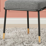 Glam Style Dining Chairs Armless Chairs for Kitchen with Metal Legs Clearhalo ' kitchen&dining_furn' 'Dining Chairs' 'Dining Tables & Seating' 'dining_chair' 'furn' 'furn_dining_chair' 'Furniture' 'furniture_dining_chair' 'Kitchen & Dining Furniture' 'kitchen' 4414049