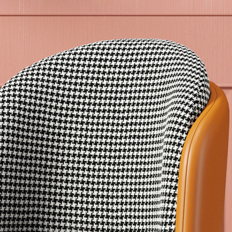 Glam Style Dining Chairs Armless Chairs for Kitchen with Metal Legs Clearhalo ' kitchen&dining_furn' 'Dining Chairs' 'Dining Tables & Seating' 'dining_chair' 'furn' 'furn_dining_chair' 'Furniture' 'furniture_dining_chair' 'Kitchen & Dining Furniture' 'kitchen' 4414054