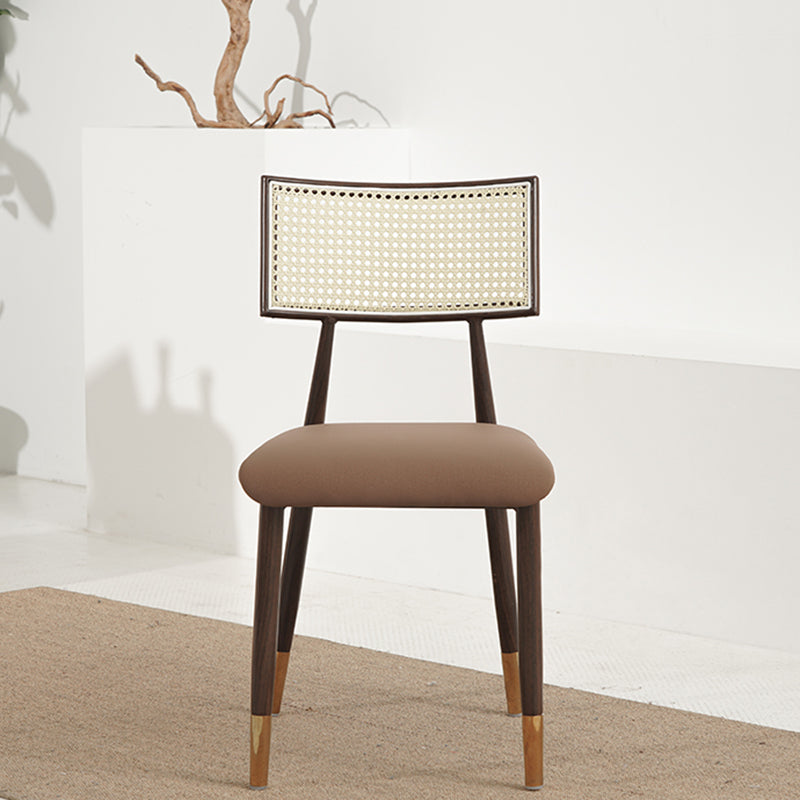 Nordic Style Dining Chairs Open Back Armless Chair for Kitchen with Metal Legs Clearhalo ' kitchen&dining_furn' 'Dining Chairs' 'Dining Tables & Seating' 'dining_chair' 'furn' 'furn_dining_chair' 'Furniture' 'furniture_dining_chair' 'Kitchen & Dining Furniture' 'kitchen' 4414069