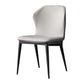 Industrial Armless Wingback Chairs PU Leather Dining Chairs for Kitchen Clearhalo ' kitchen&dining_furn' 'Dining Chairs' 'Dining Tables & Seating' 'dining_chair' 'furn' 'furn_dining_chair' 'Furniture' 'furniture_dining_chair' 'Kitchen & Dining Furniture' 'kitchen' 4414137