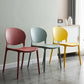 Plastic Contemporary Modern Dining Room Side Chair Open Back Chair Clearhalo ' kitchen&dining_furn' 'Dining Chairs' 'Dining Tables & Seating' 'dining_chair' 'Furniture' 'furniture_dining_chair' 'Kitchen & Dining Furniture' 'kitchen' 4414181