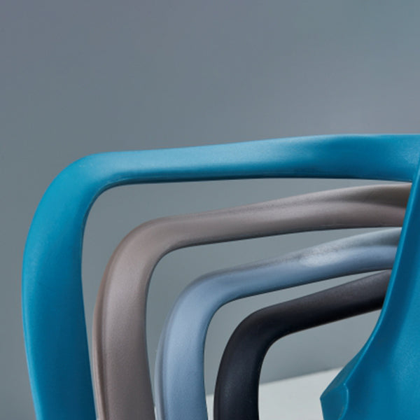 Modern Plastic Indoor-Outdoor Chairs Slat Back Arm Chair for Restaurant Clearhalo ' kitchen&dining_furn' 'Dining Chairs' 'Dining Tables & Seating' 'dining_chair' 'furn' 'furn_dining_chair' 'Furniture' 'furniture_dining_chair' 'Kitchen & Dining Furniture' 'kitchen' 4414231