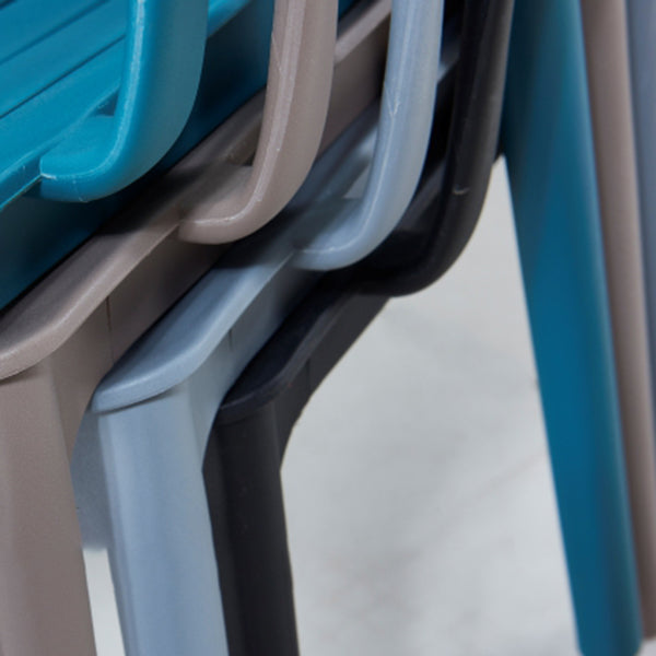 Modern Plastic Indoor-Outdoor Chairs Slat Back Arm Chair for Restaurant Clearhalo ' kitchen&dining_furn' 'Dining Chairs' 'Dining Tables & Seating' 'dining_chair' 'furn' 'furn_dining_chair' 'Furniture' 'furniture_dining_chair' 'Kitchen & Dining Furniture' 'kitchen' 4414233