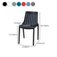 Modern Plastic Indoor-Outdoor Chairs Slat Back Arm Chair for Restaurant Clearhalo ' kitchen&dining_furn' 'Dining Chairs' 'Dining Tables & Seating' 'dining_chair' 'furn' 'furn_dining_chair' 'Furniture' 'furniture_dining_chair' 'Kitchen & Dining Furniture' 'kitchen' 4414245
