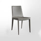 Contemporary Leather Curved Side Chair Matte Finish Parsons Chair Clearhalo ' kitchen&dining_furn' 'Dining Chairs' 'Dining Tables & Seating' 'dining_chair' 'furn' 'furn_dining_chair' 'Furniture' 'furniture_dining_chair' 'Kitchen & Dining Furniture' 'kitchen' 4414299