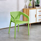 Modern Plastic Kitchen Dining Armchair Solid Back Dining Chair for Home Use Green 1 Piece Clearhalo ' kitchen&dining_furn' 'Dining Chairs' 'Dining Tables & Seating' 'dining_chair' 'furn' 'furn_dining_chair' 'Furniture' 'furniture_dining_chair' 'Kitchen & Dining Furniture' 'kitchen' 4414408