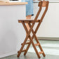 Indoor Minimalism Wood Backrest Barstools Folding Counter Stools, 1 Piece Clearhalo 'Bar Furniture' 'Bar Stools' 'bar_stools' 'furn' 'furn_bar_stools' 'furniture_bar_stools' 'Kitchen & Dining Furniture' 'kitchen&dining_furn' 'kitchen' 'kitchen_furn' Furniture' 4415783