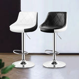 Indoor Modern Leather Bat Stool Bucket Adjustable Backrest Counter Height Stool Clearhalo 'Bar Furniture' 'Bar Stools' 'bar_stools' 'furn' 'furn_bar_stools' 'furniture_bar_stools' 'Kitchen & Dining Furniture' 'kitchen&dining_furn' 'kitchen' 'kitchen_furn' Furniture' 4415787