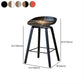 Contemporary Solid Wood Barstool Indoor Bar Stool with Low Back for Kitchen Clearhalo 'Bar Furniture' 'Bar Stools' 'bar_stools' 'furn' 'furn_bar_stools' 'furniture_bar_stools' 'Kitchen & Dining Furniture' 'kitchen&dining_furn' 'kitchen' 'kitchen_furn' Furniture' 4415864